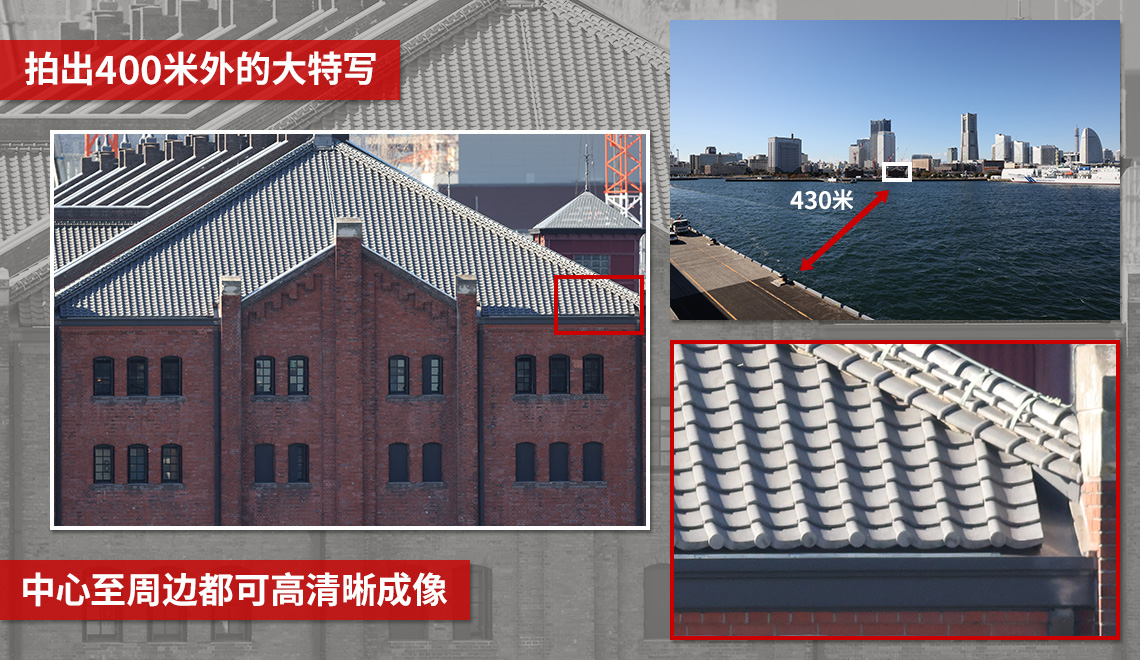 400米外的大特写
